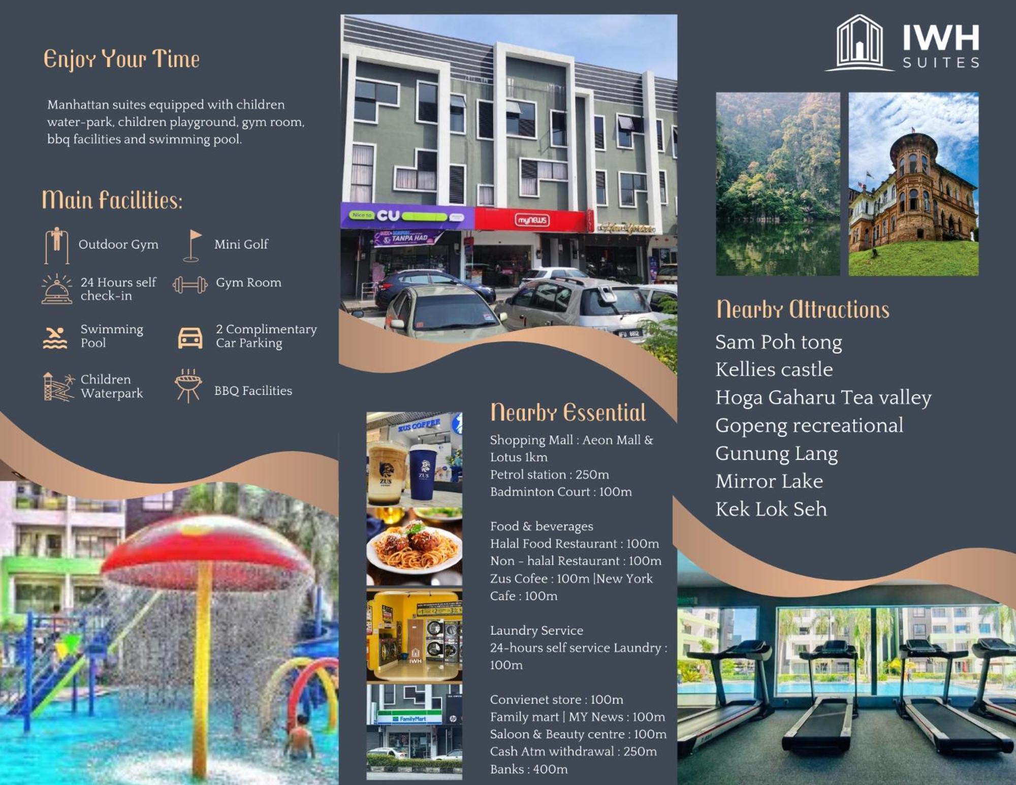 Ipoh Waterpark Manhattan Premium Suites By Iwh Suites 外观 照片